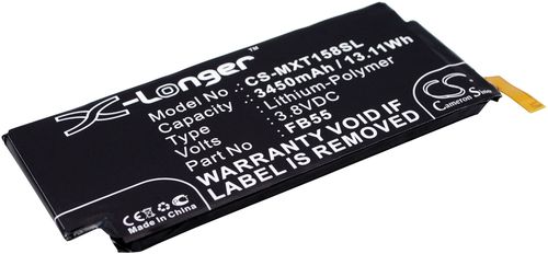 Batteri til Motorola FB55,SNN5958A 3450 mAh