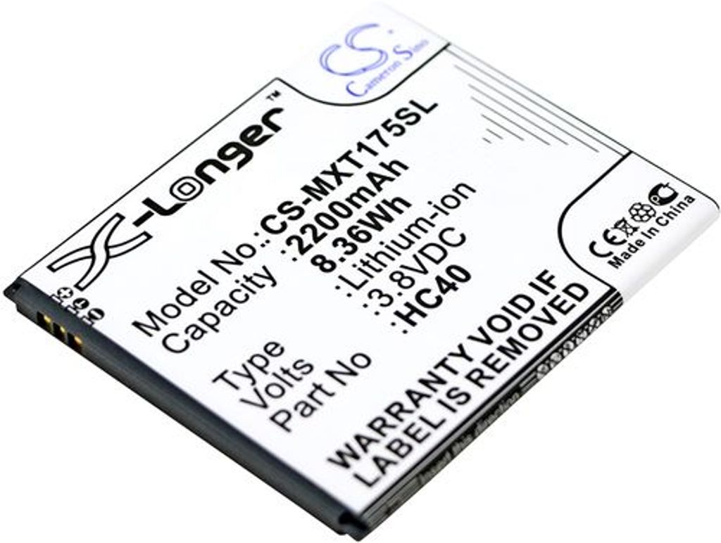 Batteri til Motorola HC40 2200 mAh