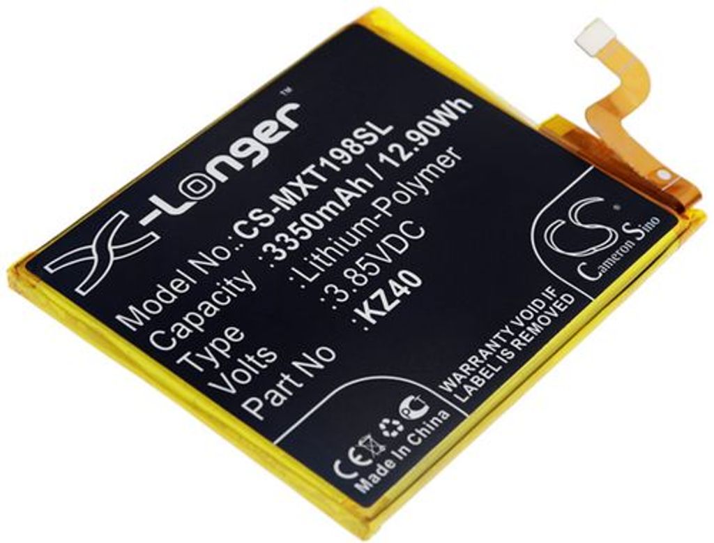 Batteri til Motorola KZ40 3350 mAh