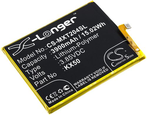 Batteri til Motorola KX50 3900 mAh