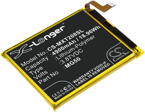 Batteri til Motorola MG50 4900 mAh