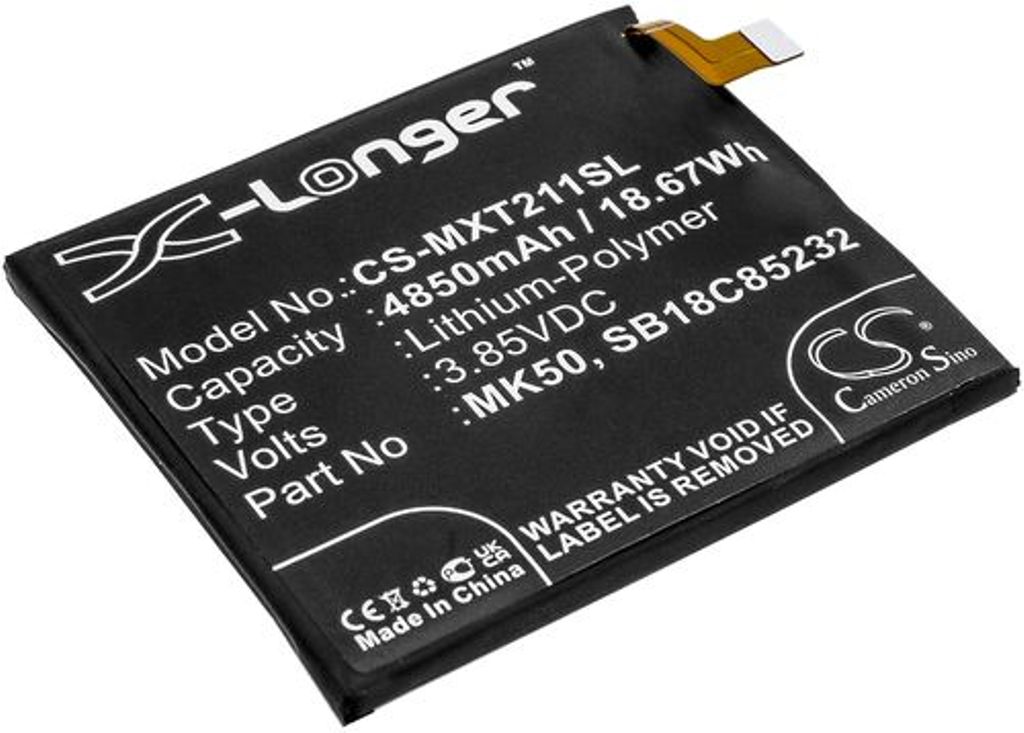 Batteri til Motorola MK50,SB18C85232 4850 mAh
