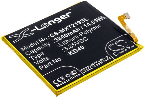 Batteri til Motorola KD40 3800 mAh