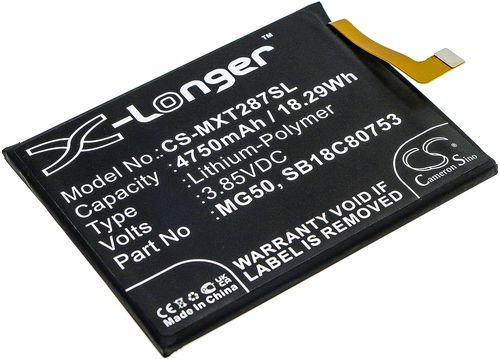 Batteri til Motorola MG50,SB18C80753 4750 mAh