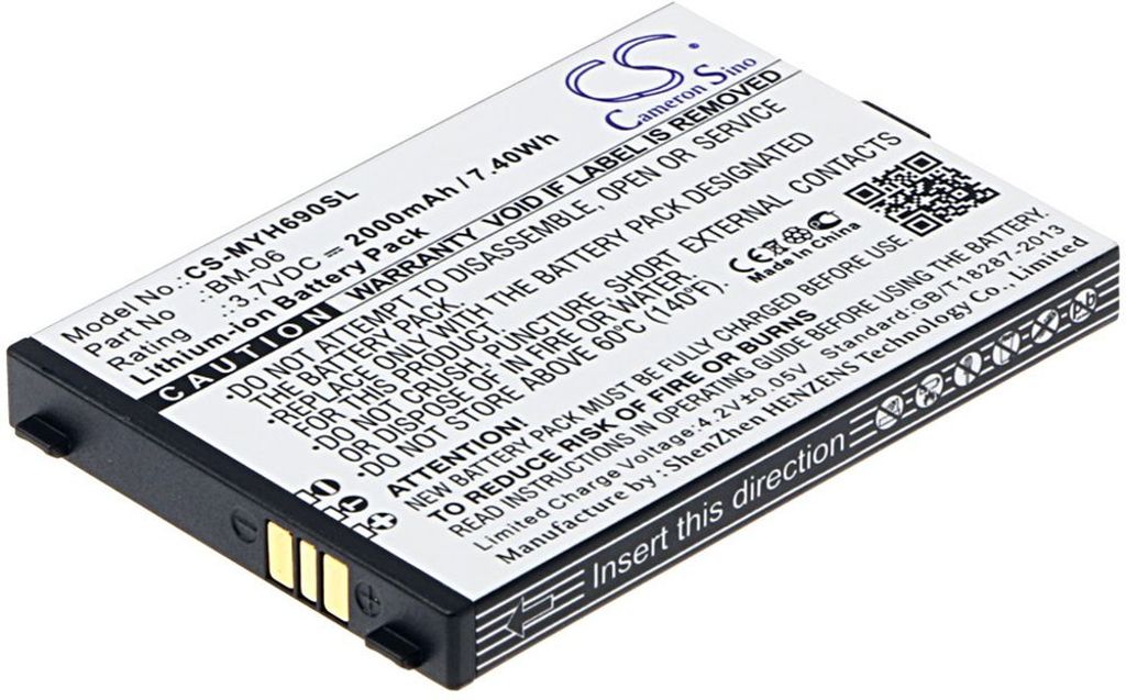Batteri til MyPhone BM-06 2000 mAh