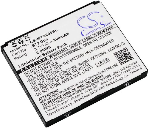 Batteri til MyPhone S72 Duo 800 mAh