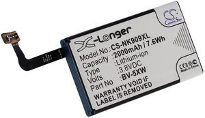 Batteri til Nokia BV-5XW 2000 mAh