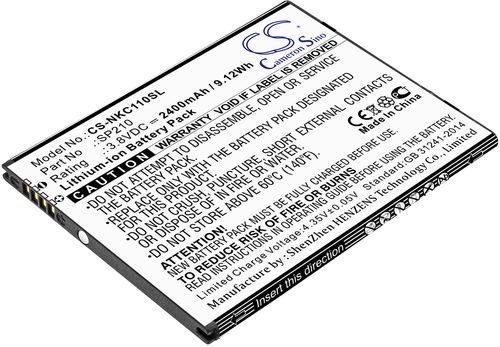Batteri til Nokia SP210 2400 mAh