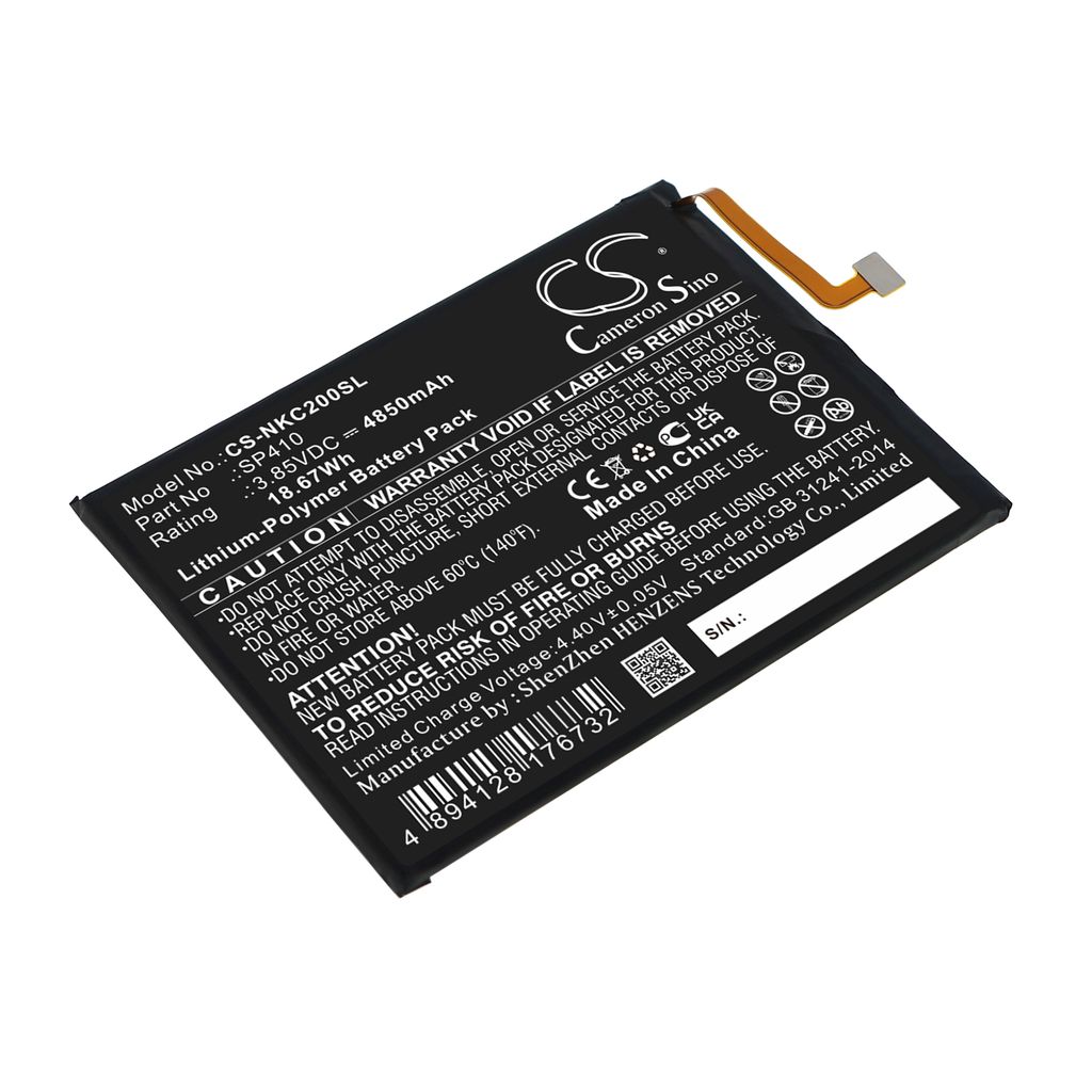 Batteri til Nokia SP410 4850 mAh