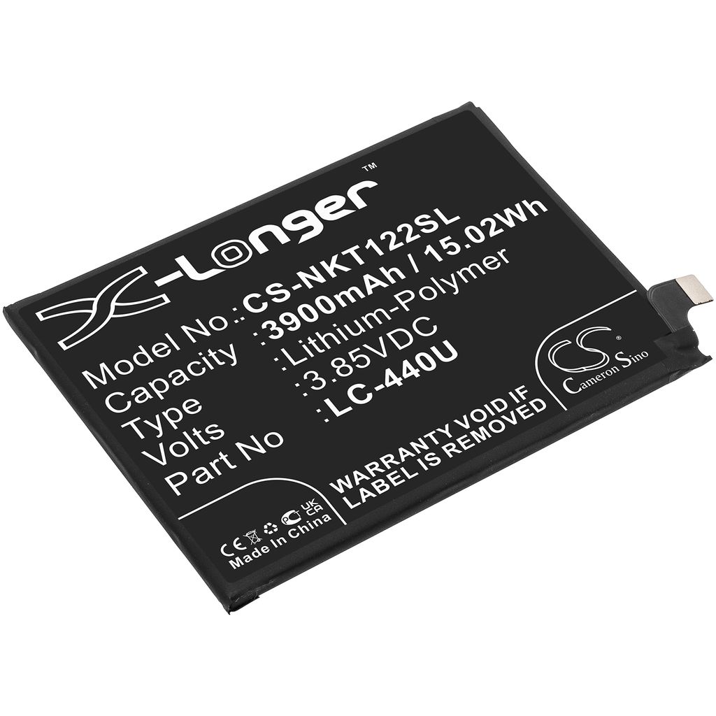 Batteri til Nokia LC-440U 3900 mAh