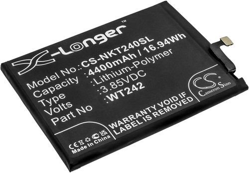 Batteri til Nokia WT242 4400 mAh