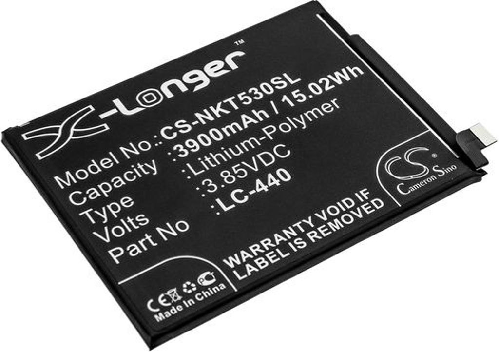 Batteri til Nokia LC-440 3900 mAh