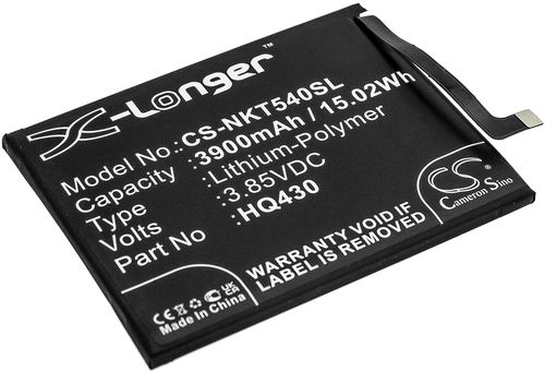 Batteri til Nokia HQ430 3900 mAh