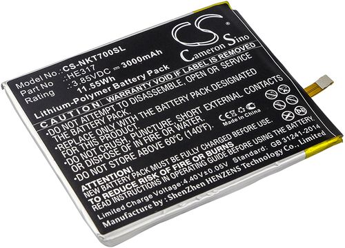 Batteri til Nokia HE317 3000 mAh
