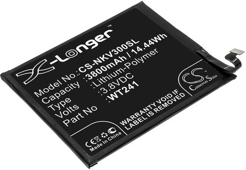 Batteri til Nokia WT241 3800 mAh