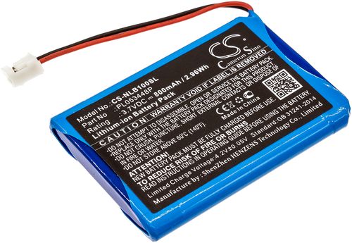 Batteri til Nolan PL053448P,SPCOM00000080 800 mAh