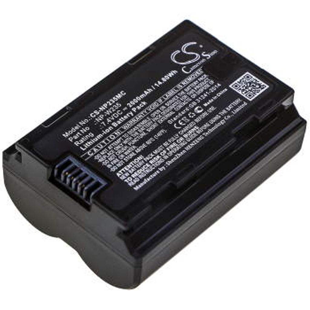 Batteri til Fujifilm NP-W235 (2250mAh)