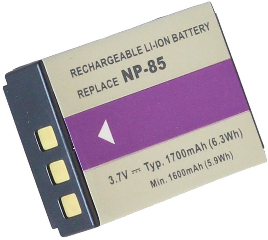 Batteri til Fujifilm NP-85 (1600mAh)
