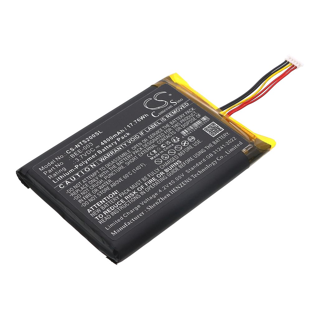 Batteri til Nintendo BEE-003 4800 mAh