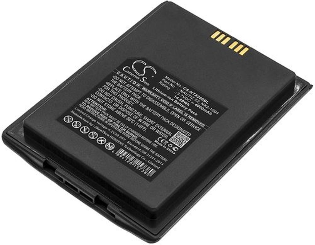 Batteri til HandHeld NAUTIZ X2,NX2-1004 4000 mAh