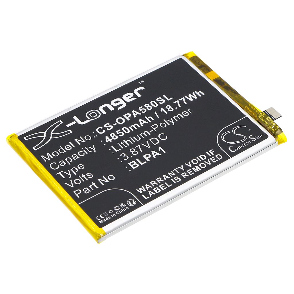 Batteri til Oppo BLPA1 4850 mAh