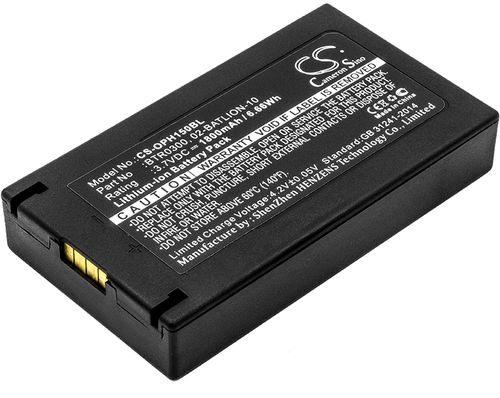 Batteri til Opticon 02-BATLION-10,BTR0300,BP07-000120,BTR0500,11855 1800 mAh