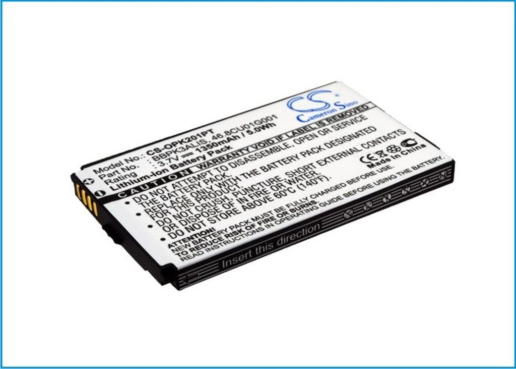 Batteri til Optoma BBPK3ALIS,46.8CU01G001 1350 mAh