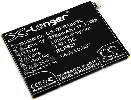 Batteri til Oppo BLP627 2900 mAh
