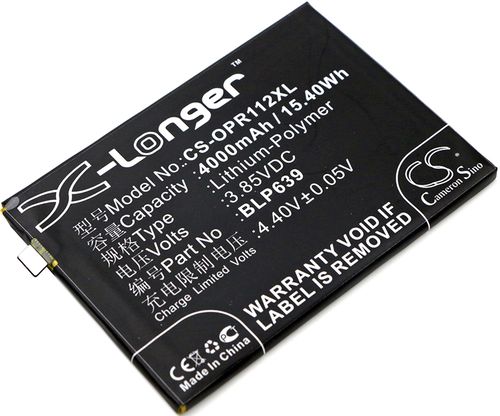 Batteri til Oppo BLP639 4000 mAh