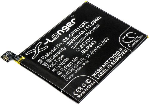 Batteri til Oppo BLP643 3000 mAh