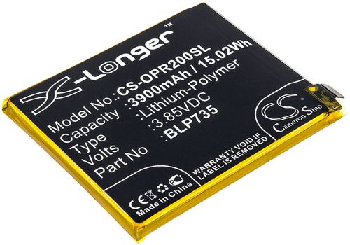 Batteri til Oppo BLP735 3900 mAh