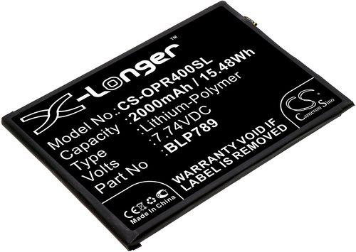 Batteri til Oppo BLP789 2000 mAh