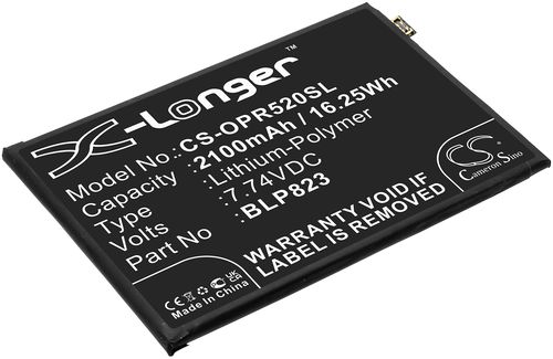Batteri til Oppo BLP823 2100 mAh