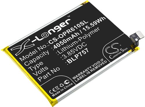 Batteri til Oppo BLP757 4050 mAh
