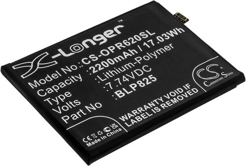 Batteri til Oppo BLP825 2200 mAh