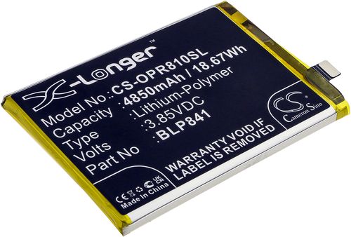 Batteri til Oppo BLP841 4850 mAh