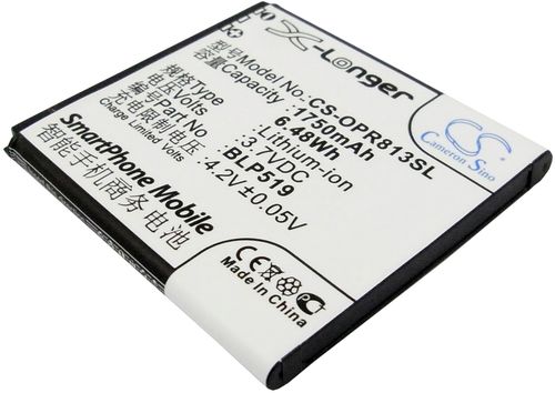 Batteri til Oppo BLP519 1750 mAh