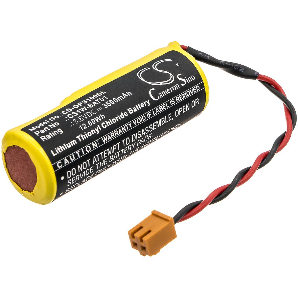 Batteri til Omron CS1W-BAT01 3500 mAh