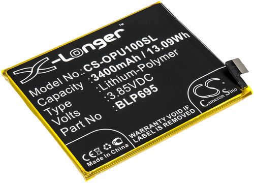 Batteri til Oppo BLP695 3400 mAh