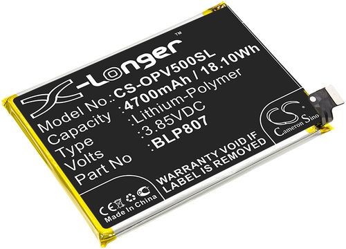 Batteri til Oppo BLP807 4700 mAh