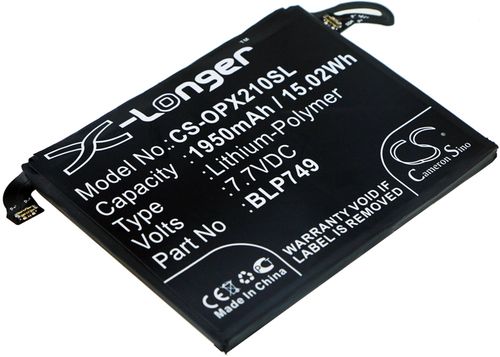 Batteri til Oppo BLP749 1950 mAh