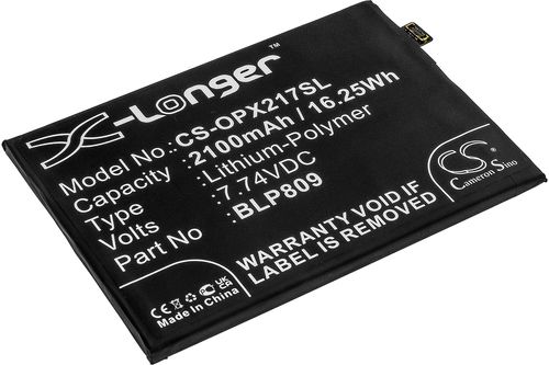 Batteri til Oppo BLP809 2100 mAh
