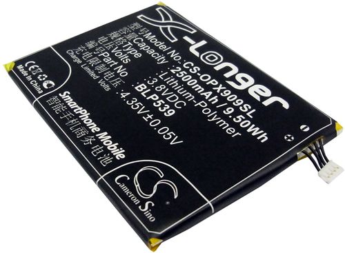 Batteri til Oppo BLP539 2500 mAh
