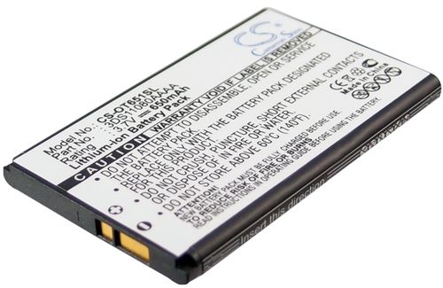 Batteri til Tchibo 650 mAh