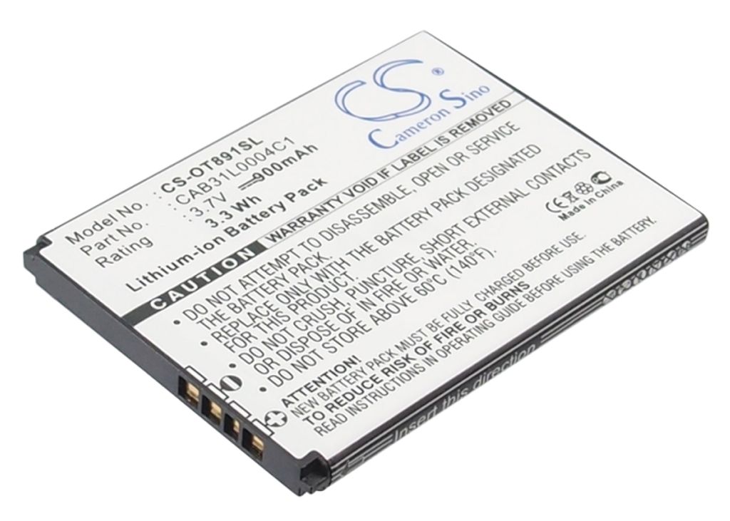 Batteri til Vodafone 900 mAh