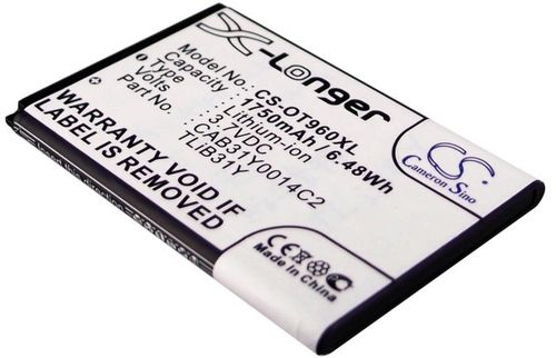 Batteri til Cricket CAB31Y0014C2,TLiB31Y 1750 mAh
