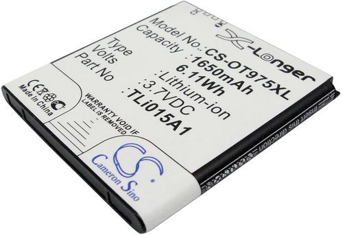 Batteri til Alcatel TLi015A1 1650 mAh