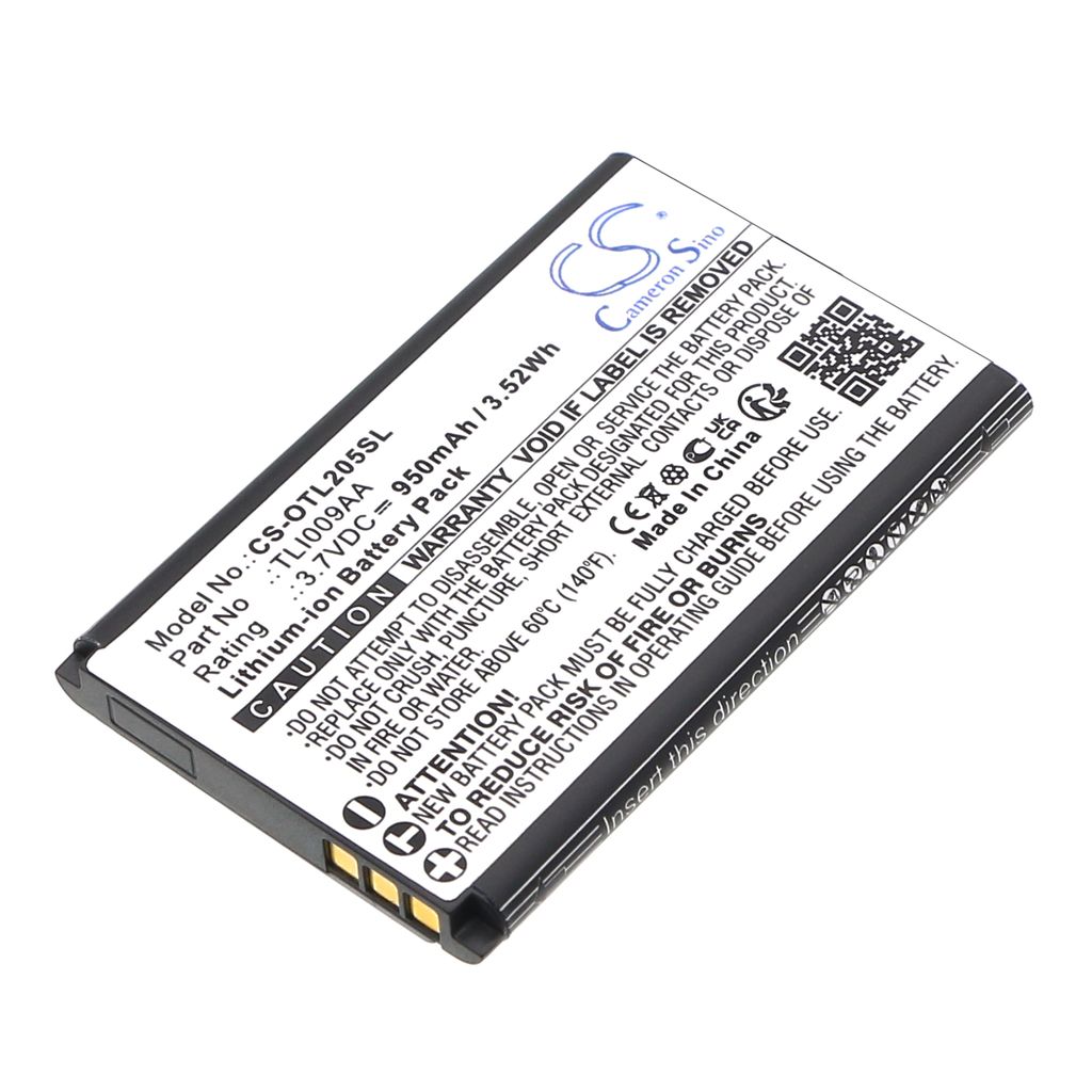 Batteri til Alcatel TLI009AA 950 mAh