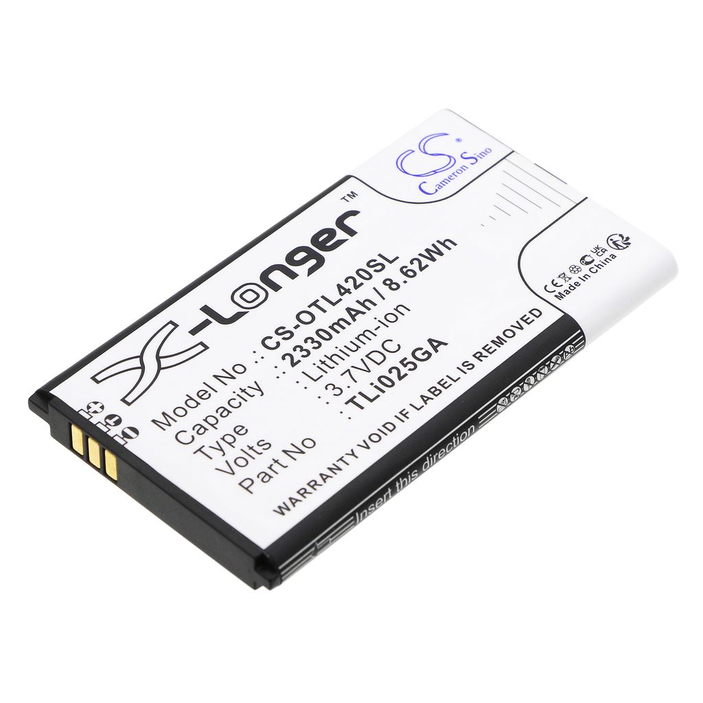Batteri til Alcatel TLi025GA 2330 mAh