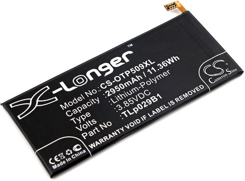Batteri til Vodafone TLp029B1,TLp029B2 2950 mAh